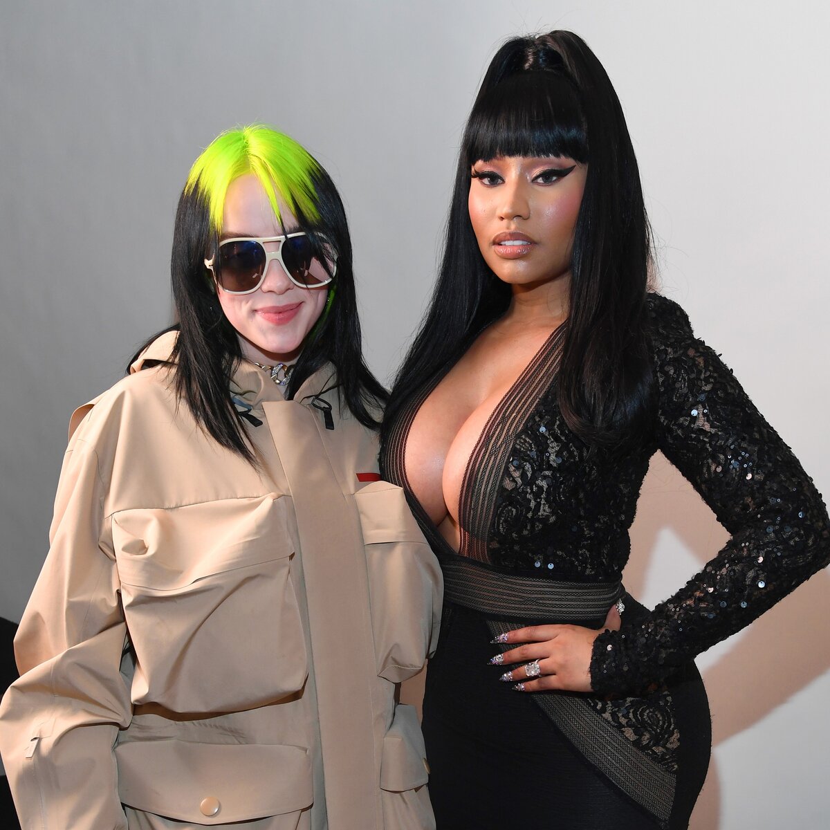 Billie Eilish és Nicki Minaj 2019-ben