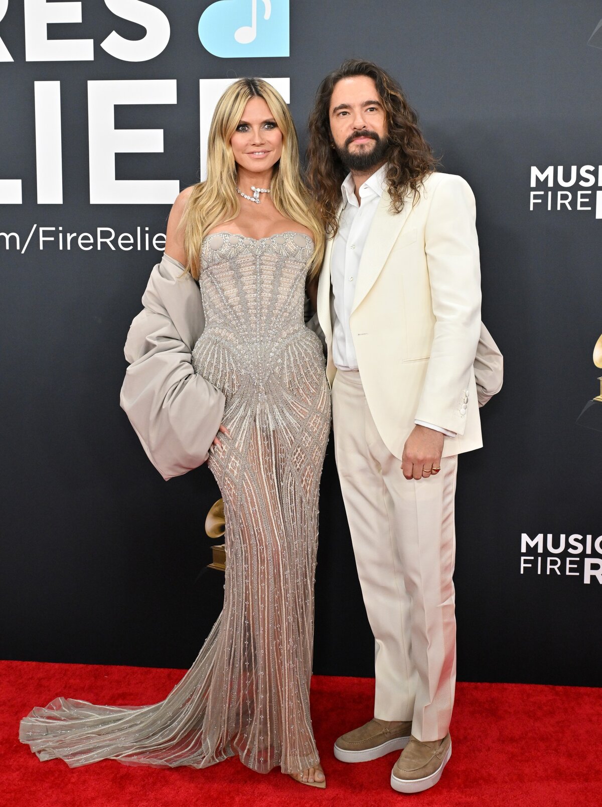 Heidi Klum és Tom Kaulitz a 67. GRAMMY-díjátadón a Crypto.com Arénában 2025. február 02-án Los Angelesben, Kaliforniában. (Fotó: )
