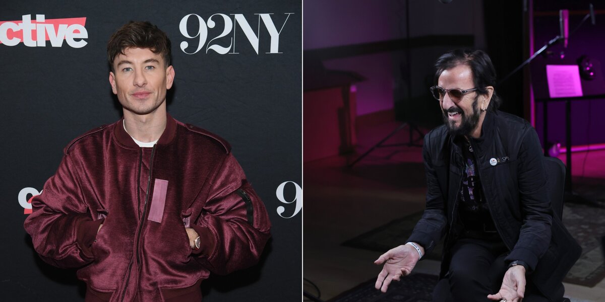 Barry Keoghan és Ringo Starr