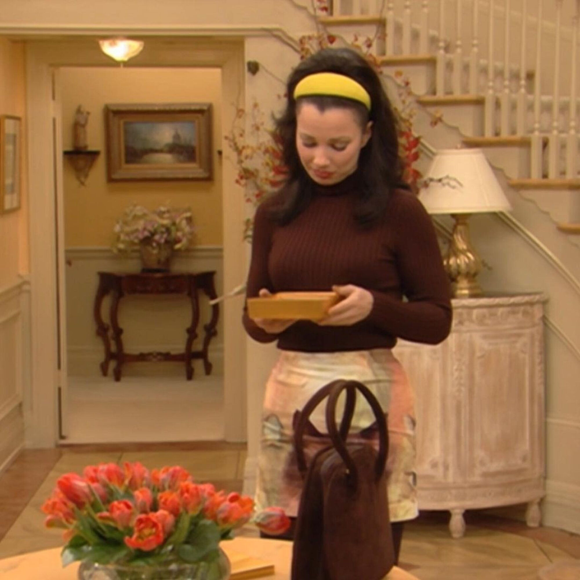 Fran Drescher, mint Fran Fine a Dadus cíű sorozatban.