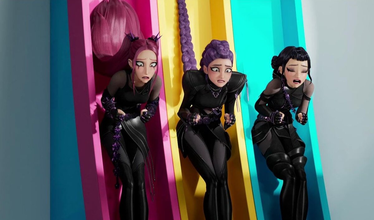 Részlet a K-pop démonvadászok című filmből.