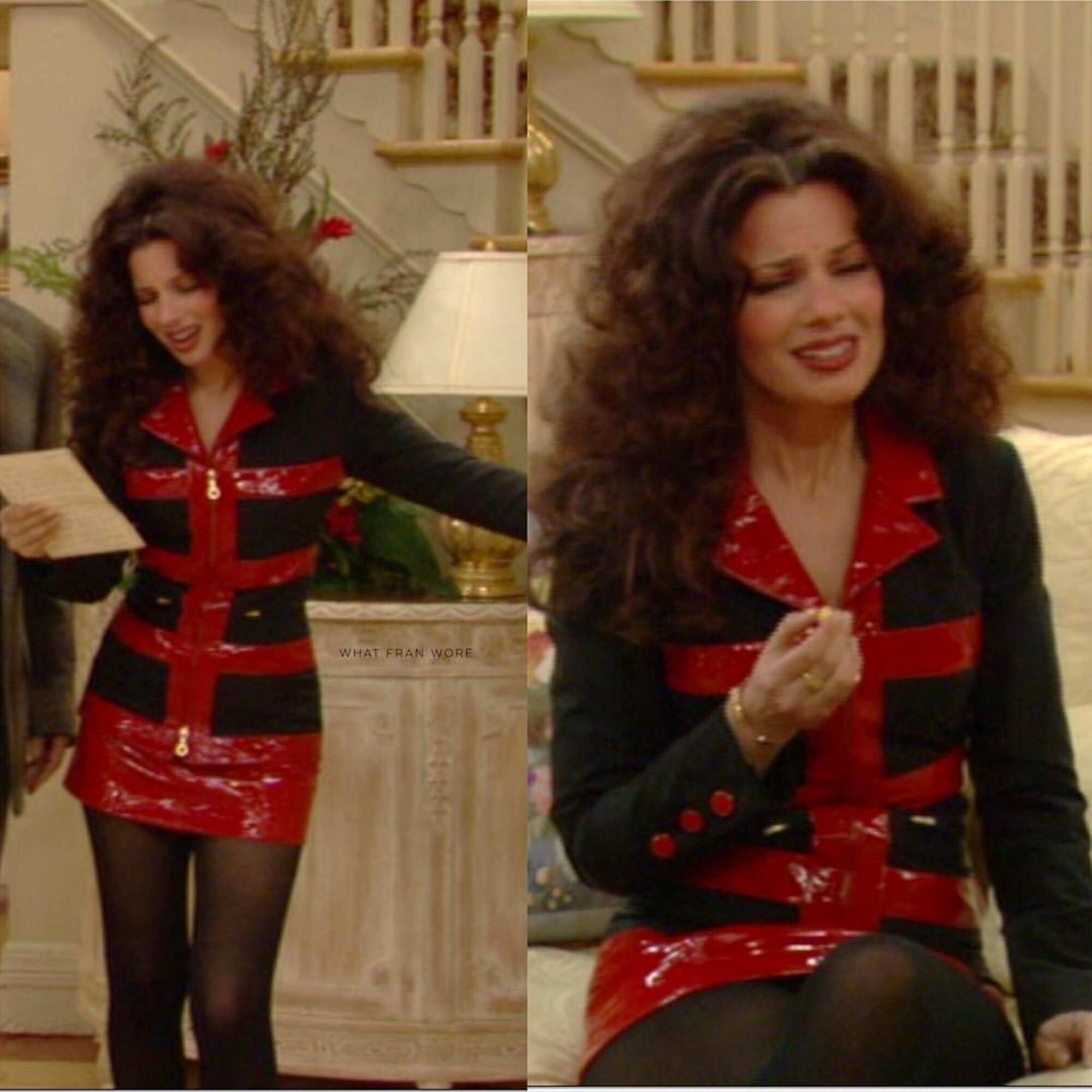 Fran Drescher Fran Fine-ként a Dadus című sorozatban.