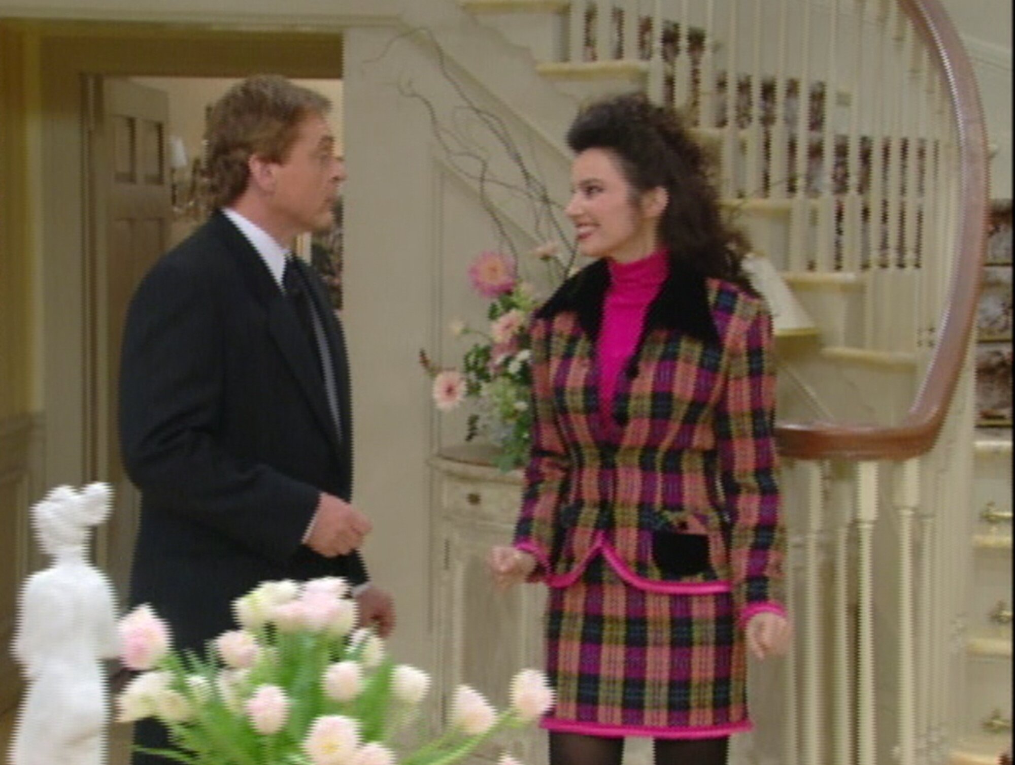 Fran Drescher Fran Fine-ként a Dadus című sorozatban.