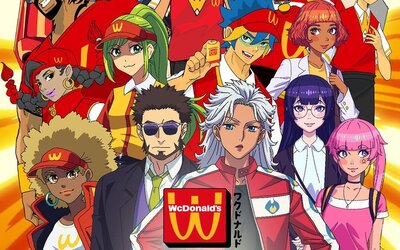 A Weki az új Meki: a McDonald's kampánya életre kelti az animékből és mangákból ismert gyorséttermet