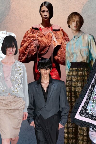 A tokiói divathét legjobb pillanatai: David Bowie szelleme és kalapok, amikért Melania Trump valószínűleg kezét törné