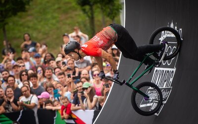 Balesetet szenvedett Kempf Zozó BMX-es