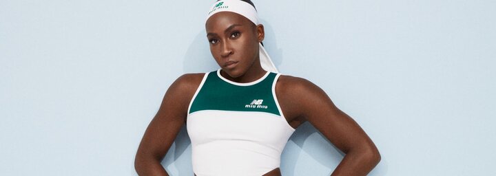 Coco Gauff teniszbajnok főszereplésével debütál a New Balance és a Miu Miu új kollekciója