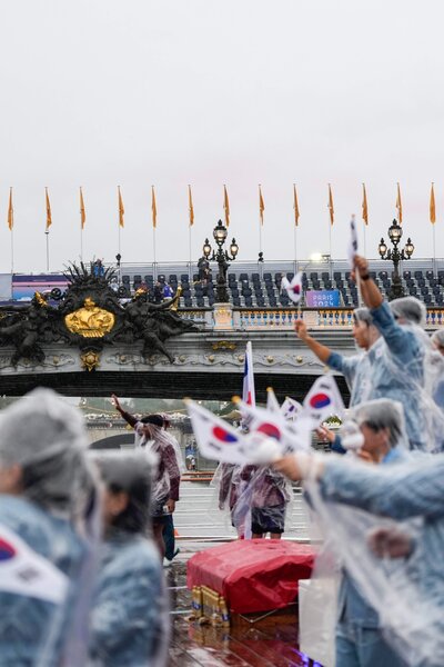 Dél-Koreát véletlenül Észak-Koreaként mutatták be a párizsi olimpia megnyitóján 
