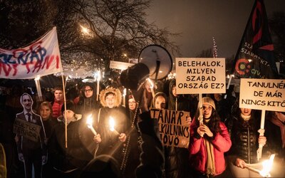 Elkezdődött az év első, egy héten át tartó pedagógussztrájkja