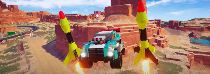 Érkezik a videójáték, ahol LEGO-autókkal száguldozhatunk földön, vízen, levegőben 