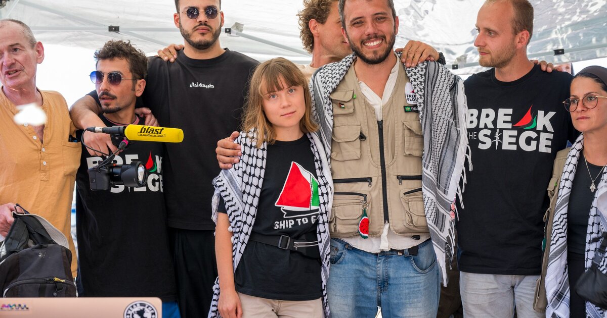 Greta Thunberg és egy csapat aktivista útnak indult Gázába