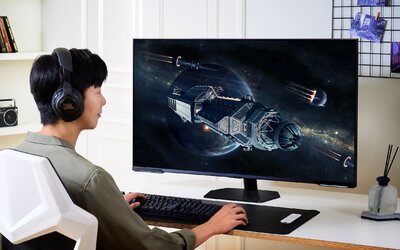 Hatalmas gaming monitort dobott piacra a Samsung Electronics