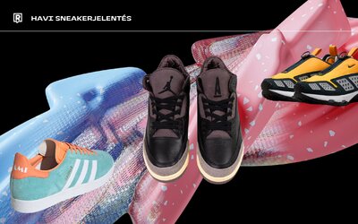 Havi sneakerjelentés: Burgundi lila, térdgyilkos futócipő és a nagyi kanapéja inspirálta a júliusi felhozatalt