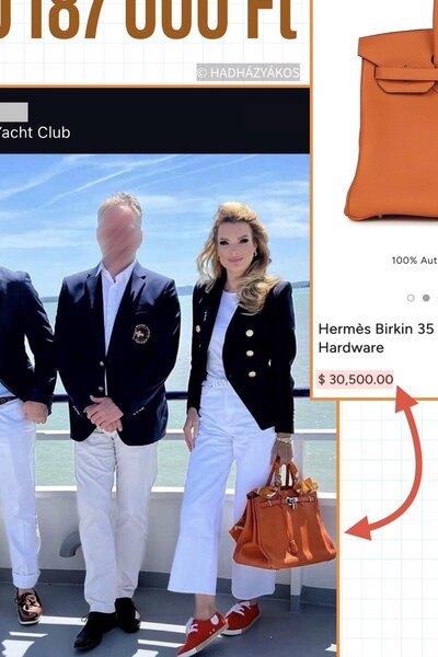 Ismét egy NER-közeli szereplőt fotóztak le Birkin táskával