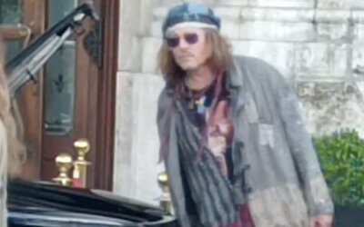 Johnny Depp Budapesten: a belvárosban fotózták le a hollywoodi színészt