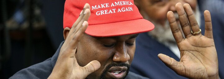 Kanye West most éppen nácinak vallja magát és Diddy szabadságát követeli