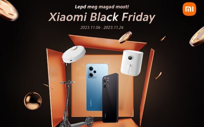 Kihagyhatatlan Black Friday-kedvezmények várnak Xiaomi okostelefonokra és okoseszközökre