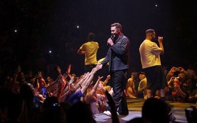 Koncert közben a telefonját nyomkodta, így lemaradt arról, hogy Justin Timberlake neki énekel