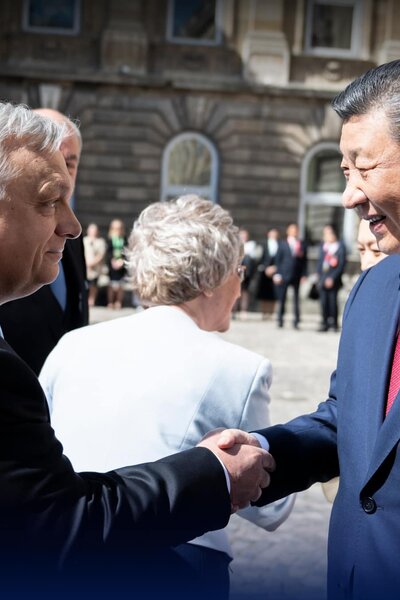 Magyar közmondást idézett Hszi Csin-ping, a Budapestre látogató kínai elnök