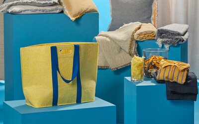 Munkaruhákból újrahasznosított textilkollekciót dob piacra az IKEA