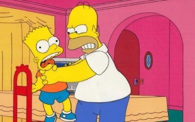 Nincs több fojtogatás a Simpson családban? Homer végleg leszállhat Bart nyakáról