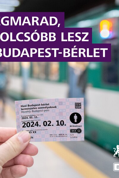 Olcsóbb lesz a Budapest-bérlet, ami a MÁV és a Volán járatain is érvényes marad