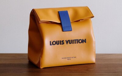 Pharrell Williams bőr uzsonnás táskát tervezett a Louis Vuittonnak