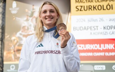 Új olimpiai érmet kap Muhari Eszter, mert az előző elkopott