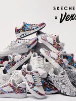 Vexx vizuális művész és a Skechers funky kollaborációjától úgy érezzük, tényleg megjött a tavasz