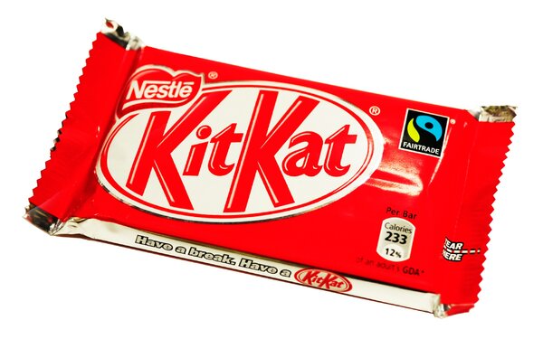 A KitKat csoki megfelelő elfogyasztása. 