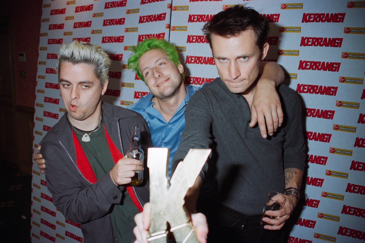 A Green Day tagjai 1998-ban, Londonban