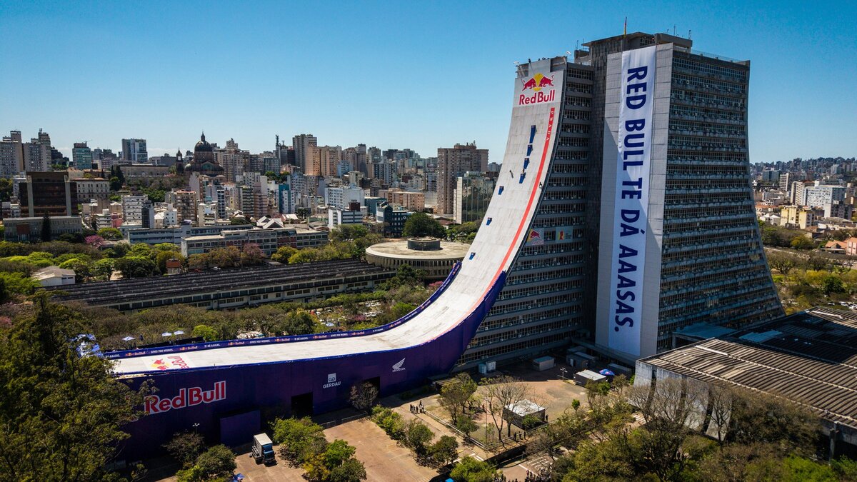 Red Bull Building Drop