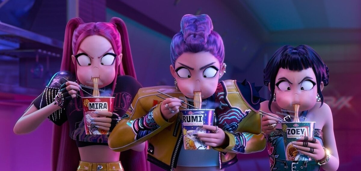 Részlet a K-pop démonvadászok című filmből.