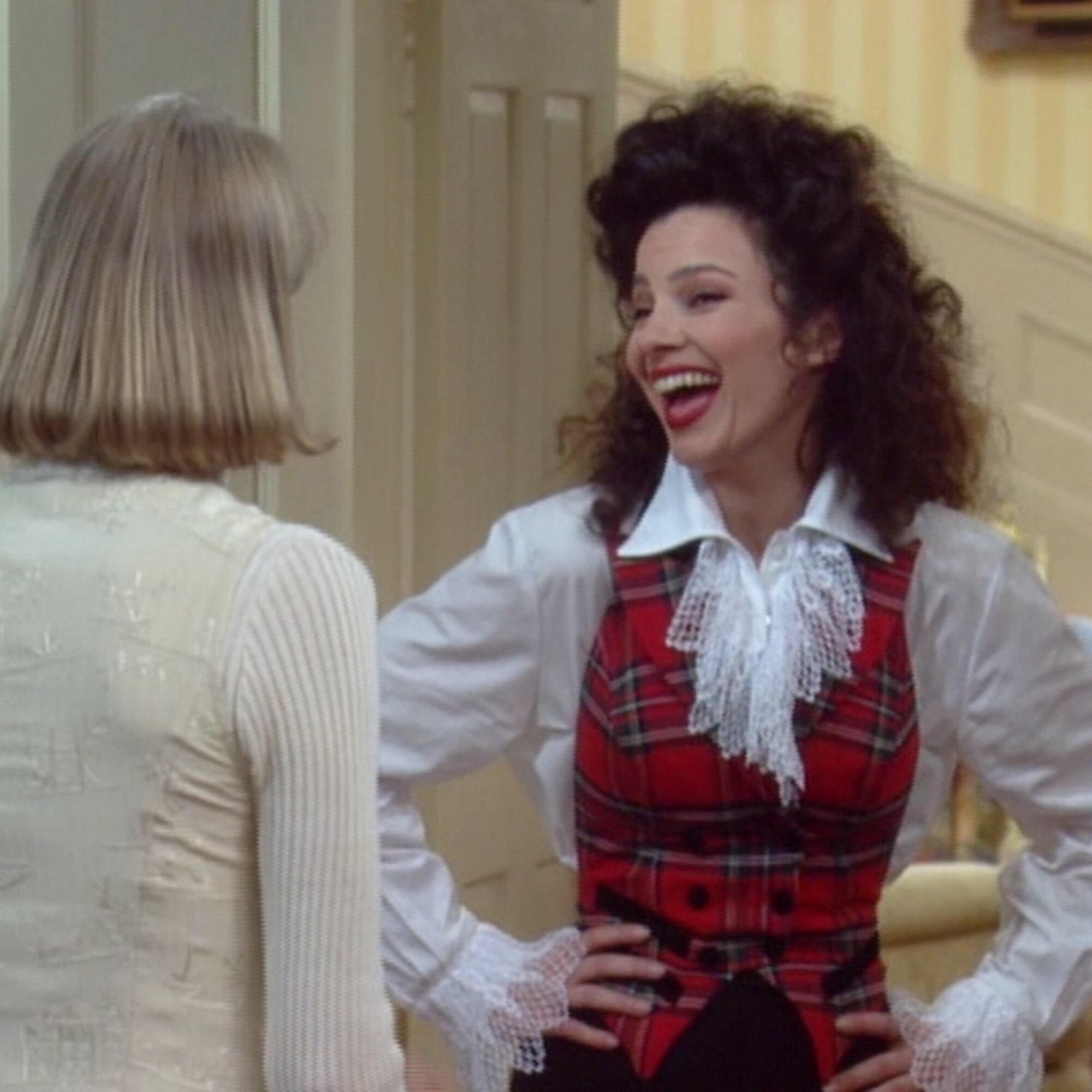 Fran Drescher Fran Fine-ként a Dadus című sorozatban.