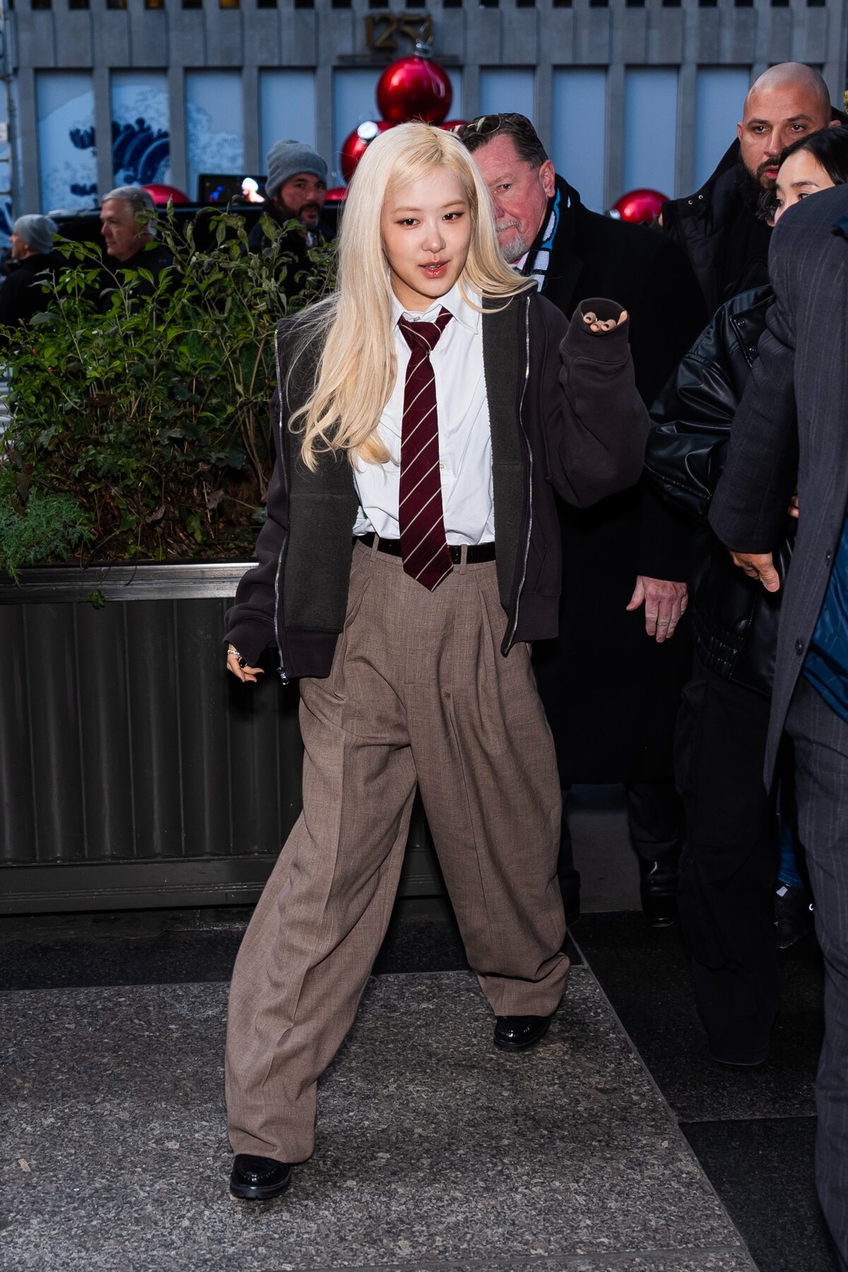 Rosé a Blackpink énekesnője New Yorkban.