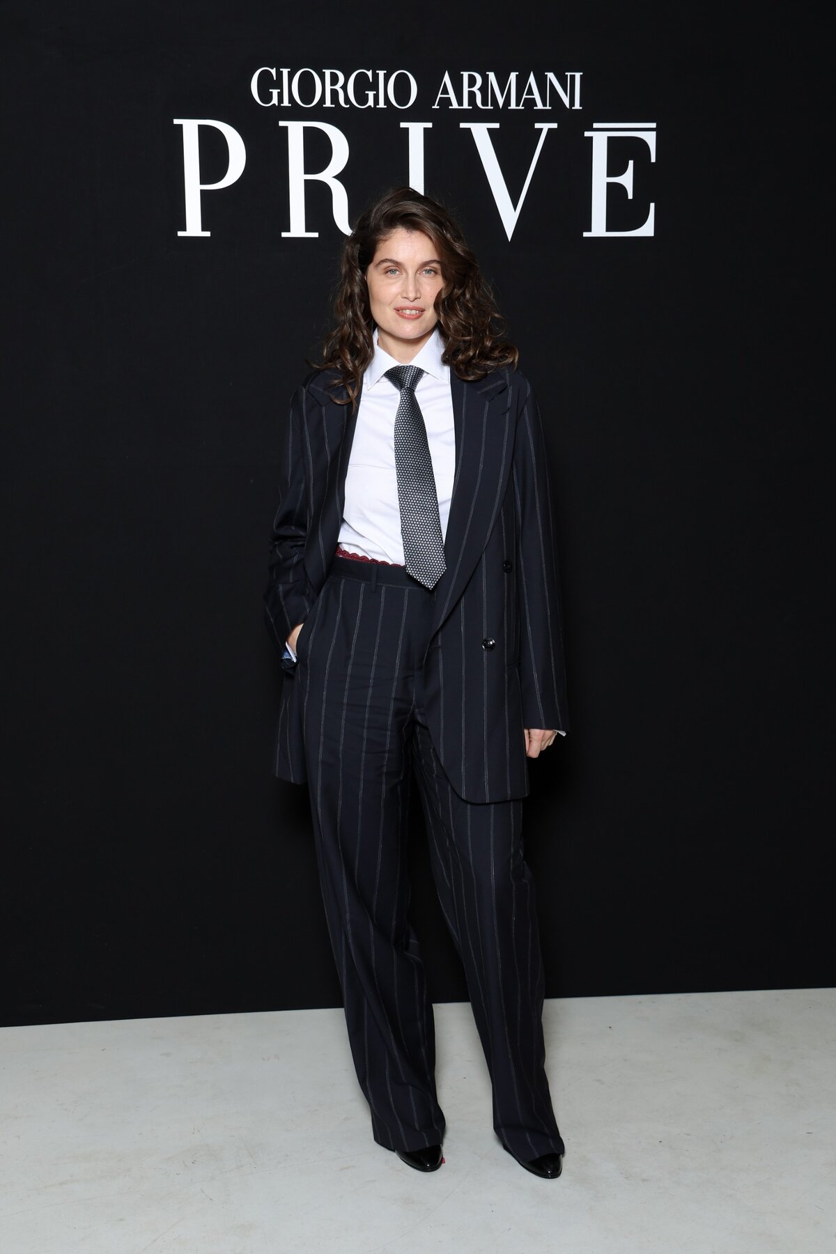 Laetitia Casta részt vesz a Giorgio Armani Privé Haute Couture 2025 tavasz-nyári bemutatóján a Párizsi Divathét keretében 2025. január 28-án, Párizsban, Franciaországban. (Fotó: )