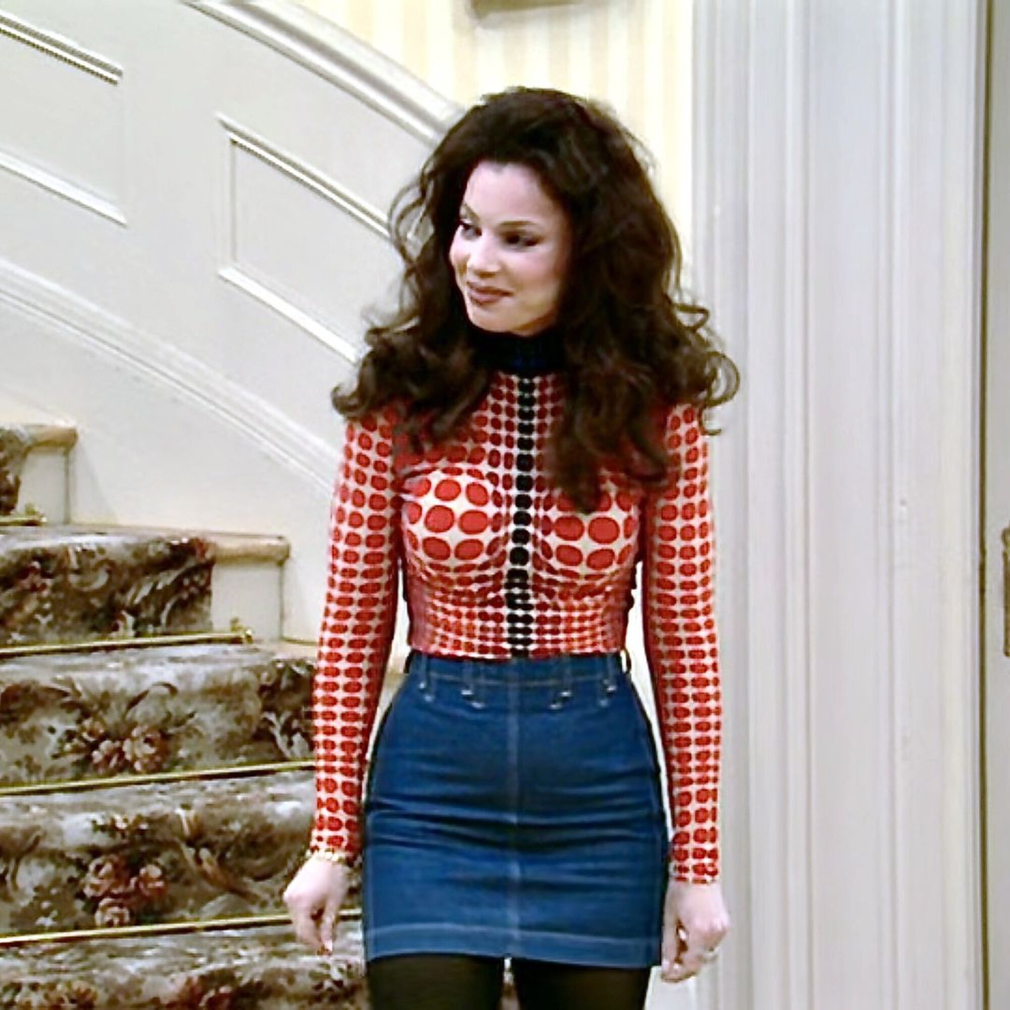 Fran Drescher, mint Fran Fine a Dadus cíű sorozatban.