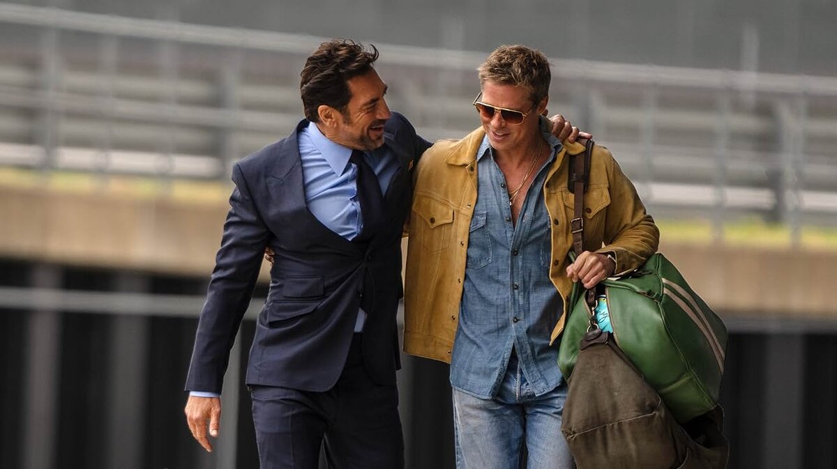 Javier Bardem és Brad Pitt az F1-ben