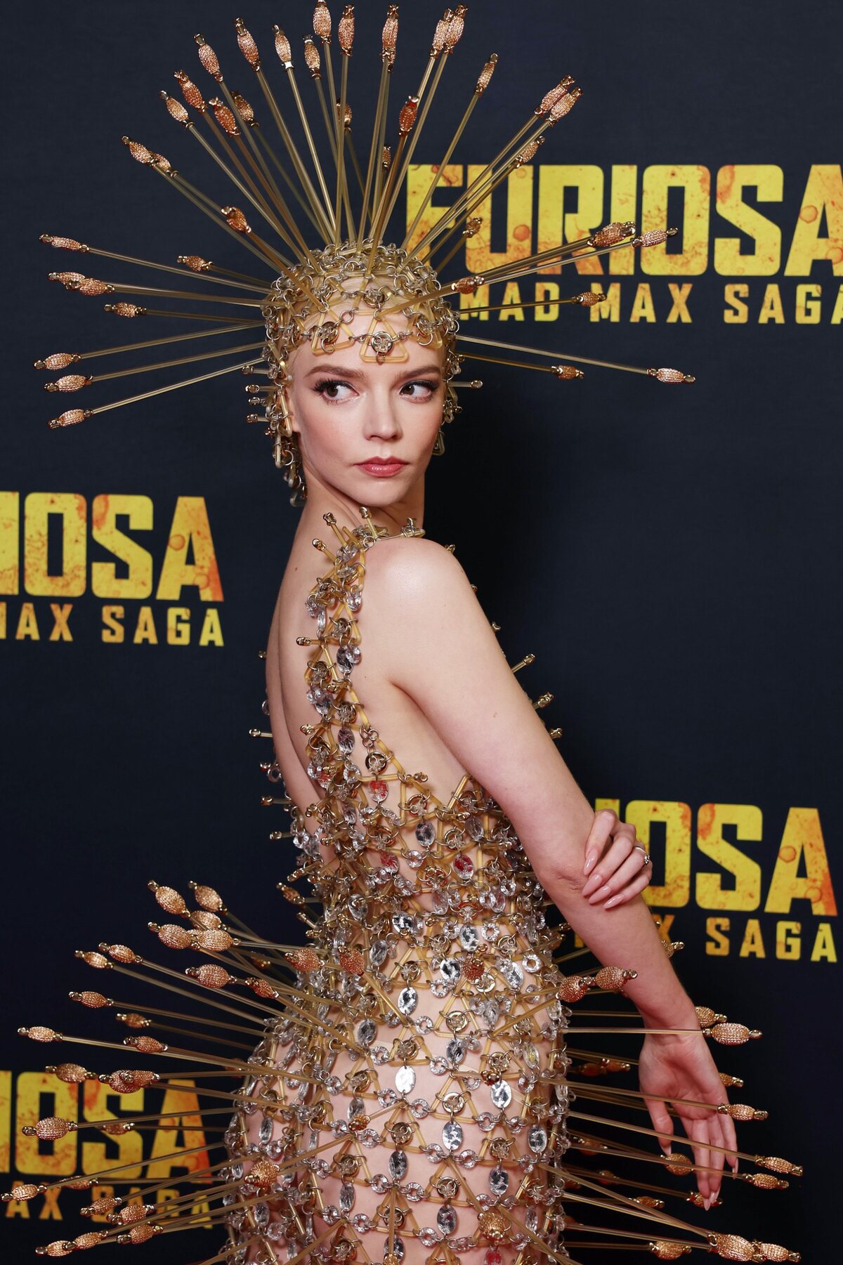 Anya Taylor-Joy a "Furiosa: A Mad Max Saga" ausztrál premierjén