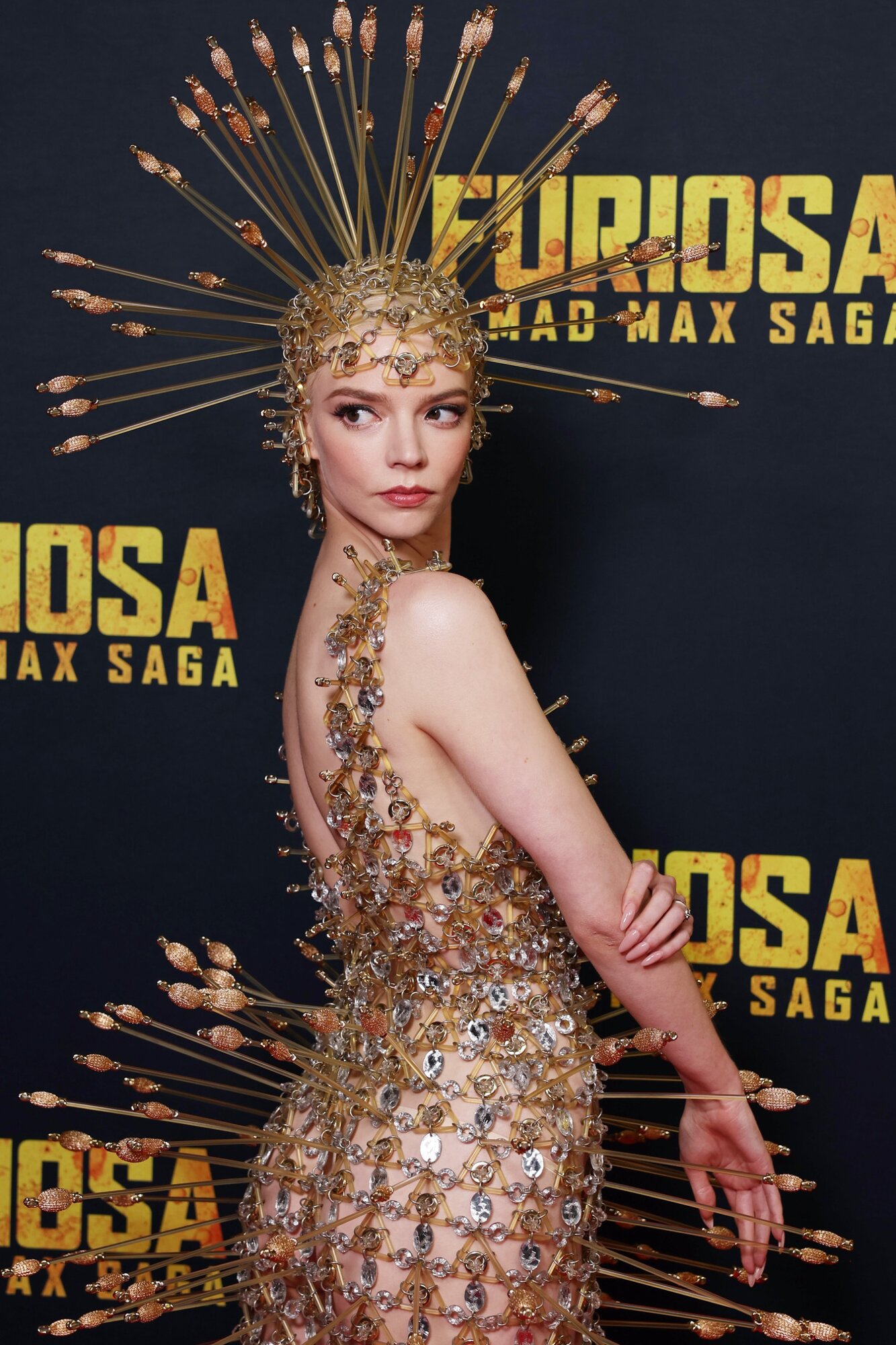 Anya Taylor-Joy a "Furiosa: A Mad Max Saga" ausztrál premierjén
