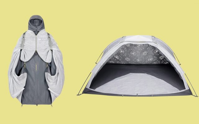 Alakváltó túlélőponcsót tervezett a Nike, ami sátorrá változik, ha úgy akarod