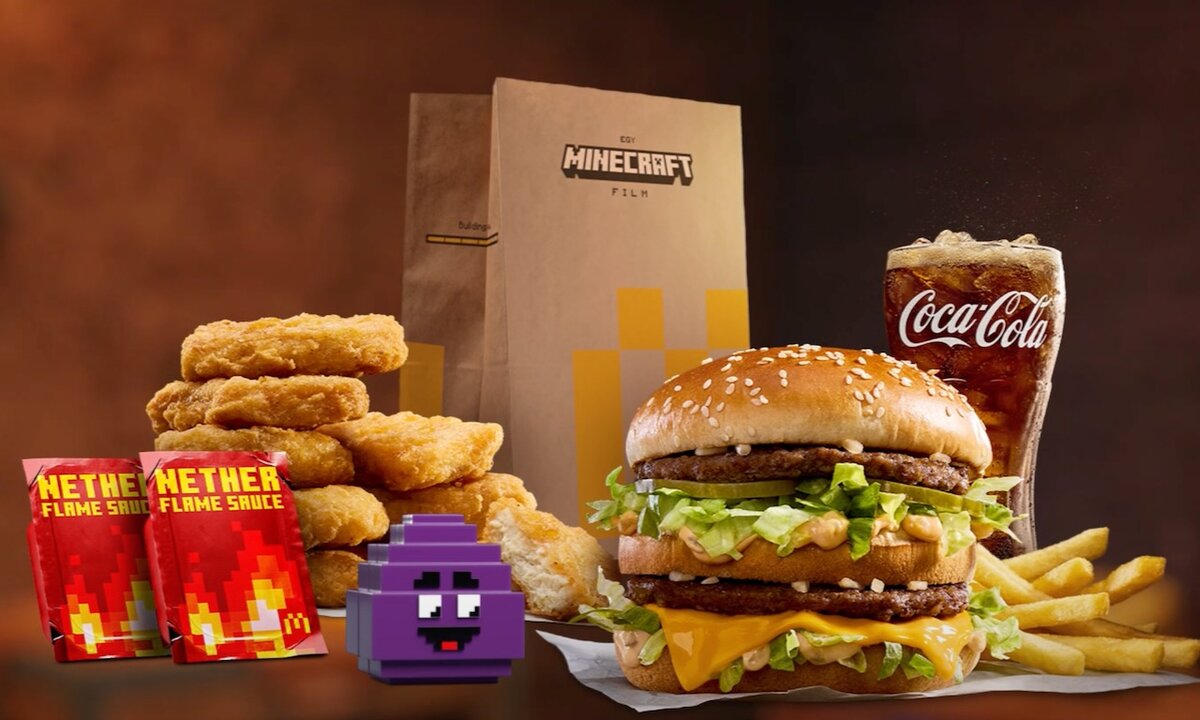 McDonald's, minecraft