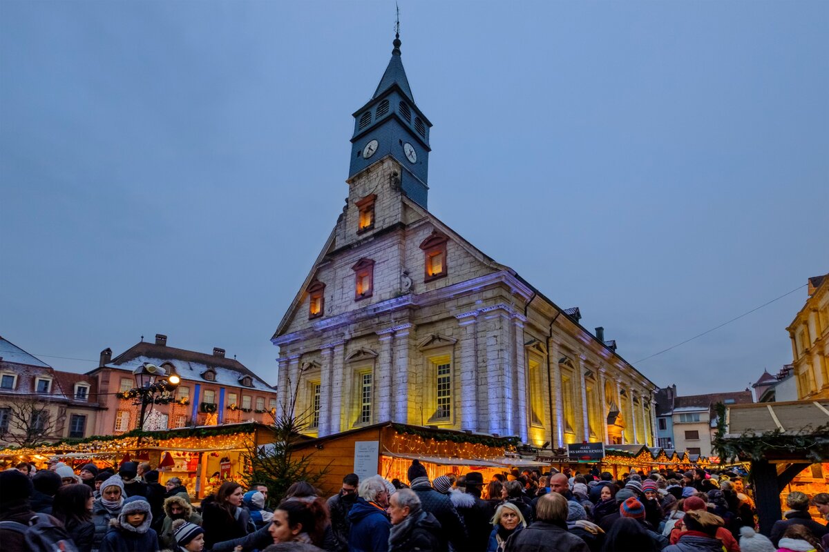 A montbélliard-i Szent Martin-templom a legrégebbi építészeti emlék a reformáció korszakából Franciaországban