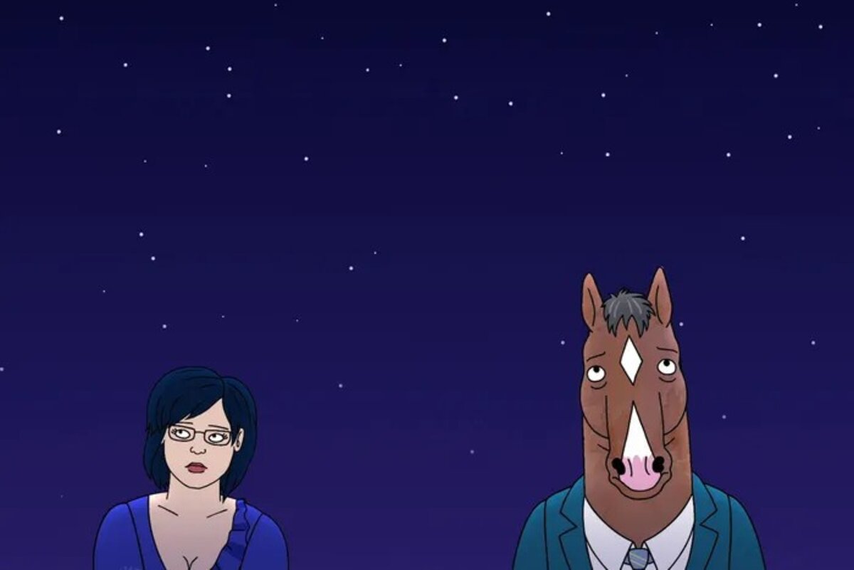 A Bojack Horsemanben a címszereplő és Diane kapcsolata elég tipikus példa arra, amikor a "közös rosszaság pszichés kényelme" tart össze két karaktert