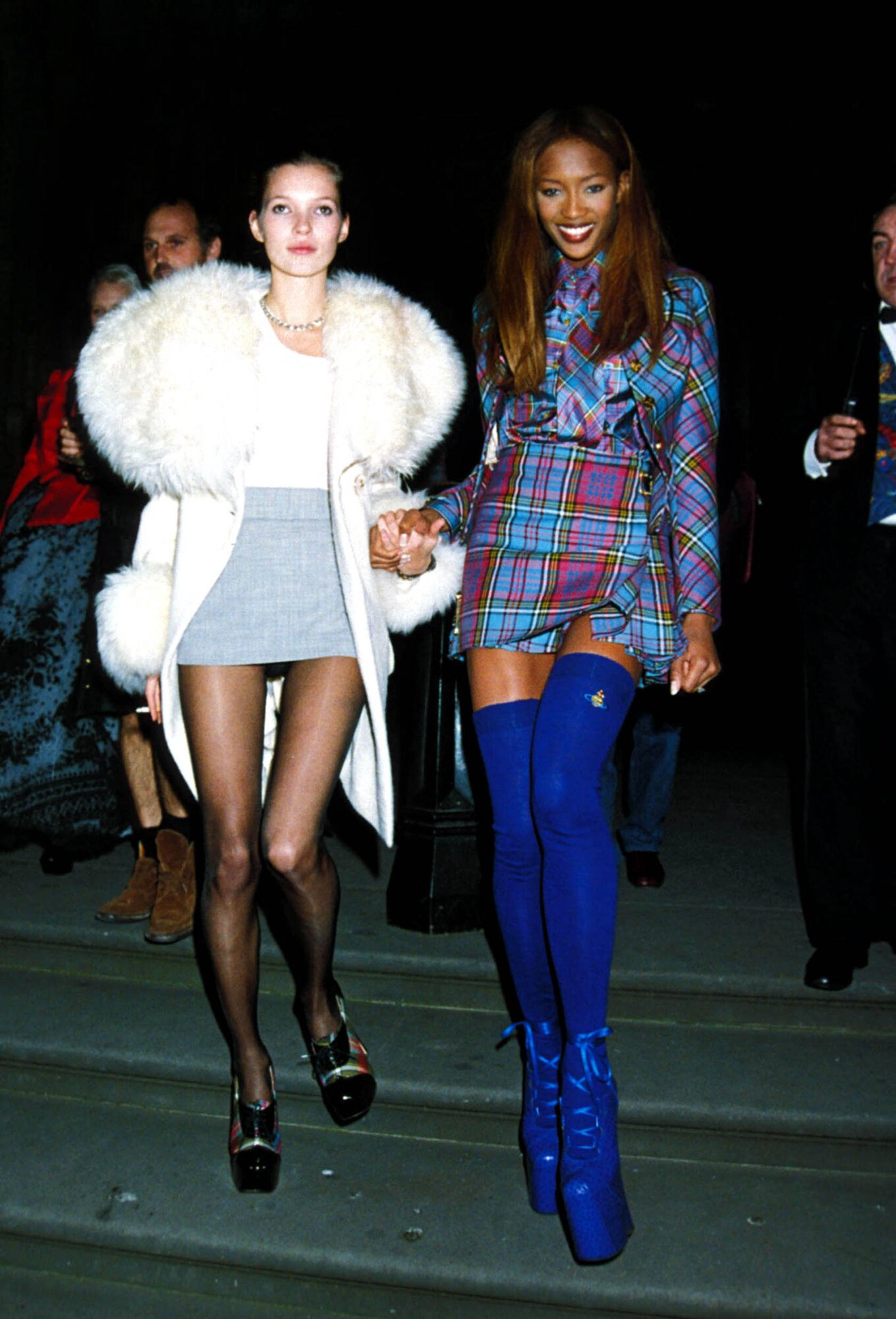 Kate Moss és Naomi Campbell.