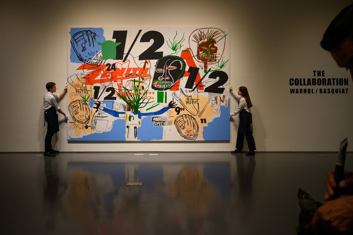 Rekordáron kelt el Basquiat és Warhol közös festménye