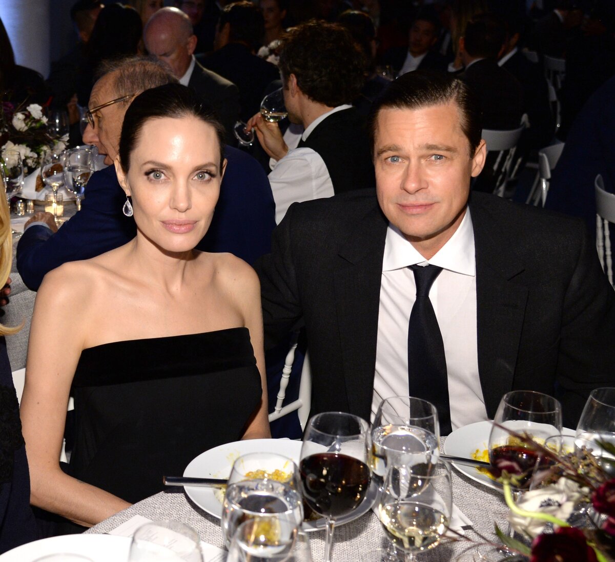 Angelina Jolie és Brad Pitt 2015-ben