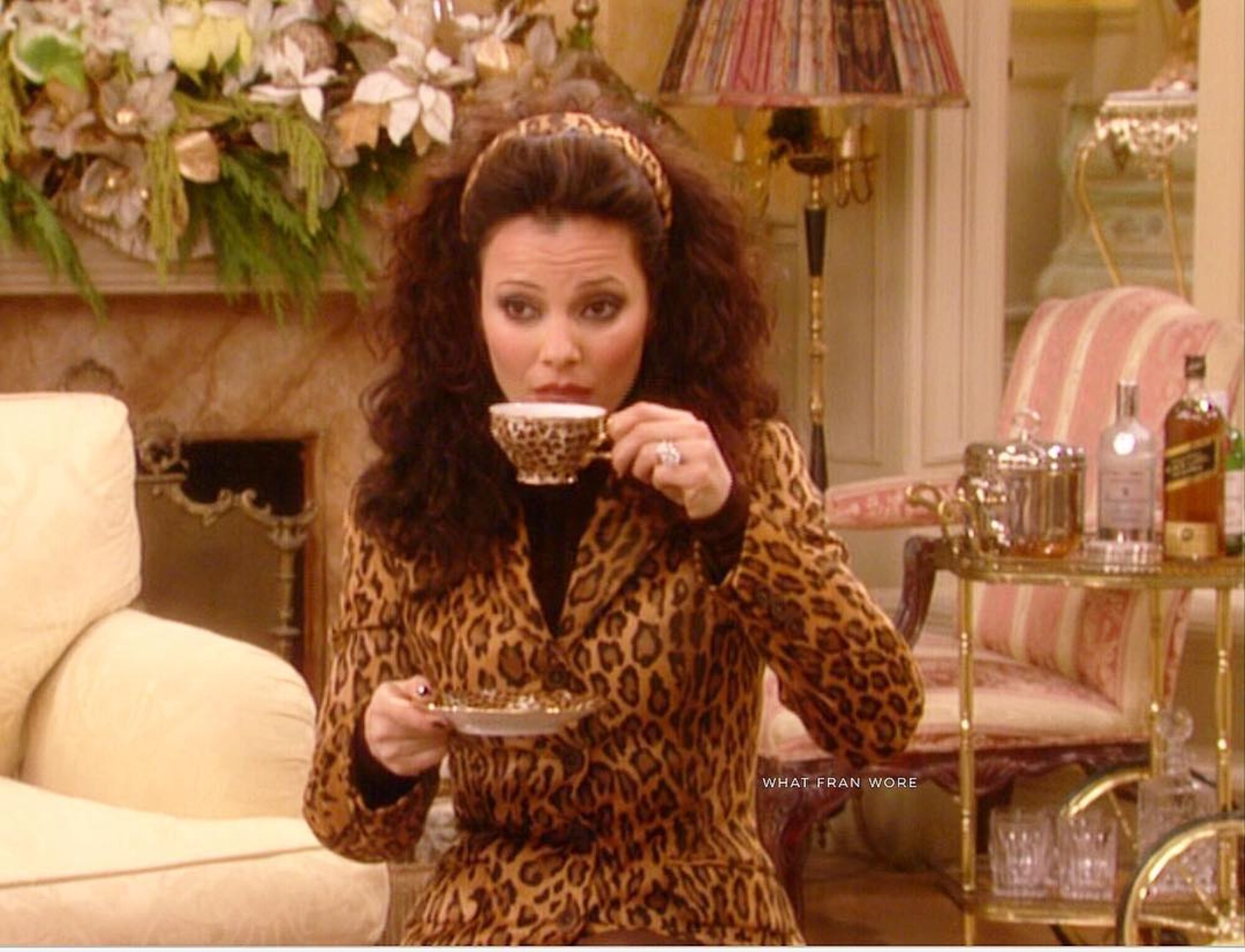 Fran Drescher Fran Fine-ként a Dadus című sorozatban.