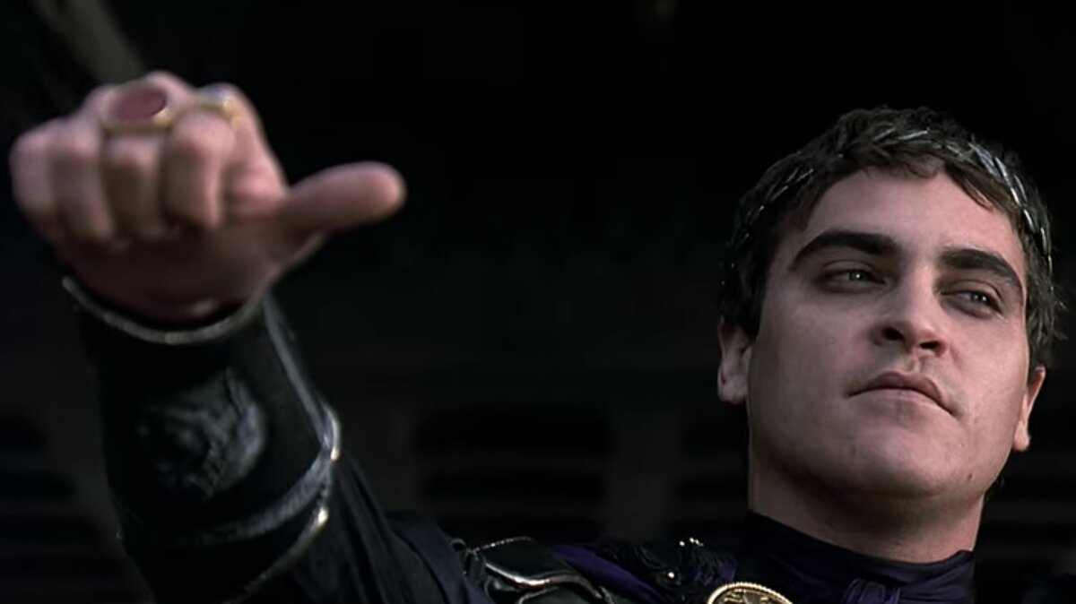 Commodus Gladiátor Joaquin Phoenix