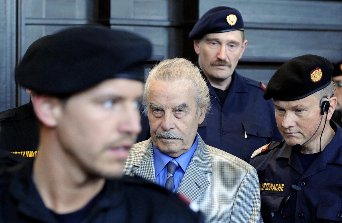 Josef Fritzl 2009-ben ügyének bírói tárgyalásán.